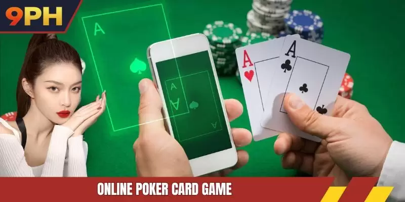 Online poker card game
