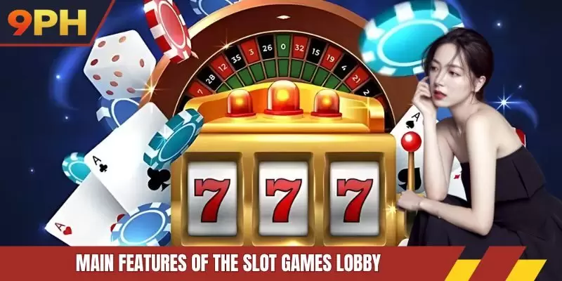 Main features of the slot games lobby