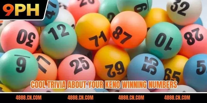 Cool trivia about your keno winning numbers