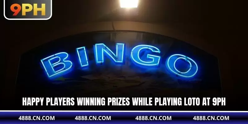 Happy players winning prizes while playing Loto at 9PH