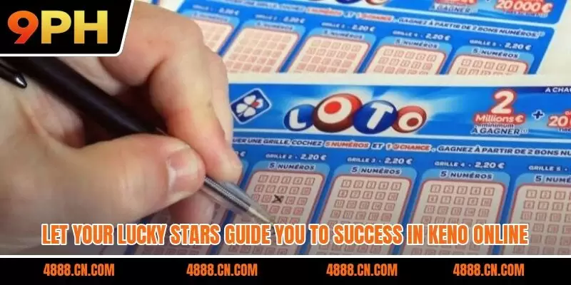 Let your lucky stars guide you to success in keno online