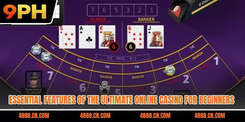 Essential features of the ultimate online casino for beginners