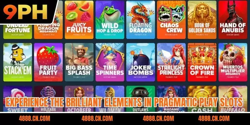 Experience the brilliant elements in Pragmatic Play slots