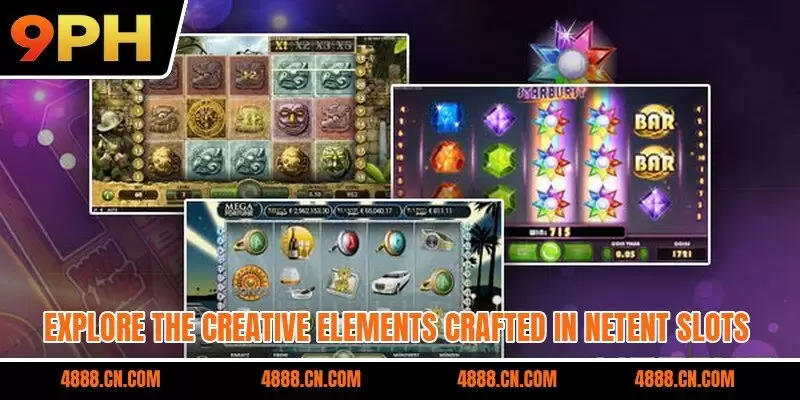 Explore the creative elements crafted in NetEnt slots