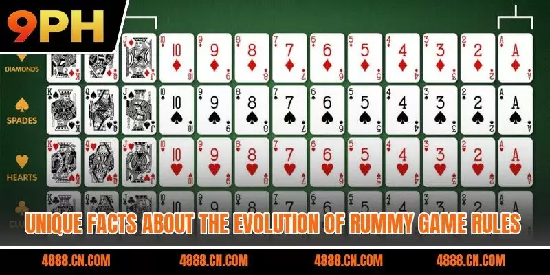 Unique facts about the evolution of rummy game rules