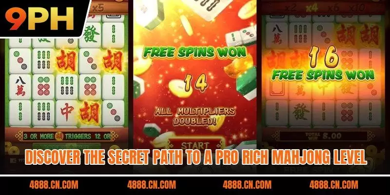 Discover the secret path to a pro Rich Mahjong level