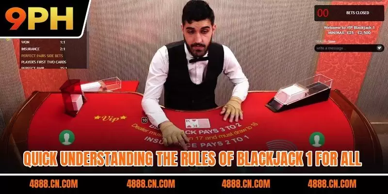 Quick understanding the rules of blackjack 1 for all