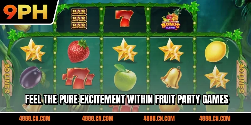 Feel the pure excitement within Fruit Party games